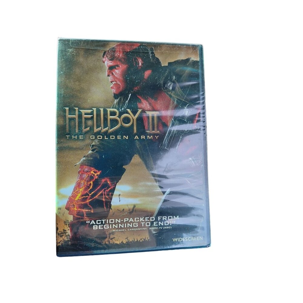 Hellboy II: The Golden Army DVD Widescreen 2008 Sealed New Action Fantasy Movie